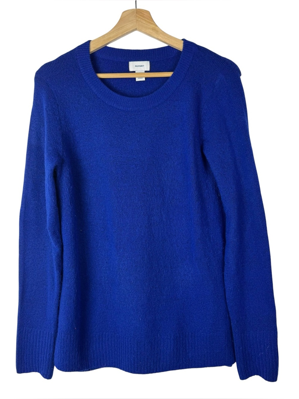 Old Navy Royal Cobalt Blue Crewneck Pullover Sweater S